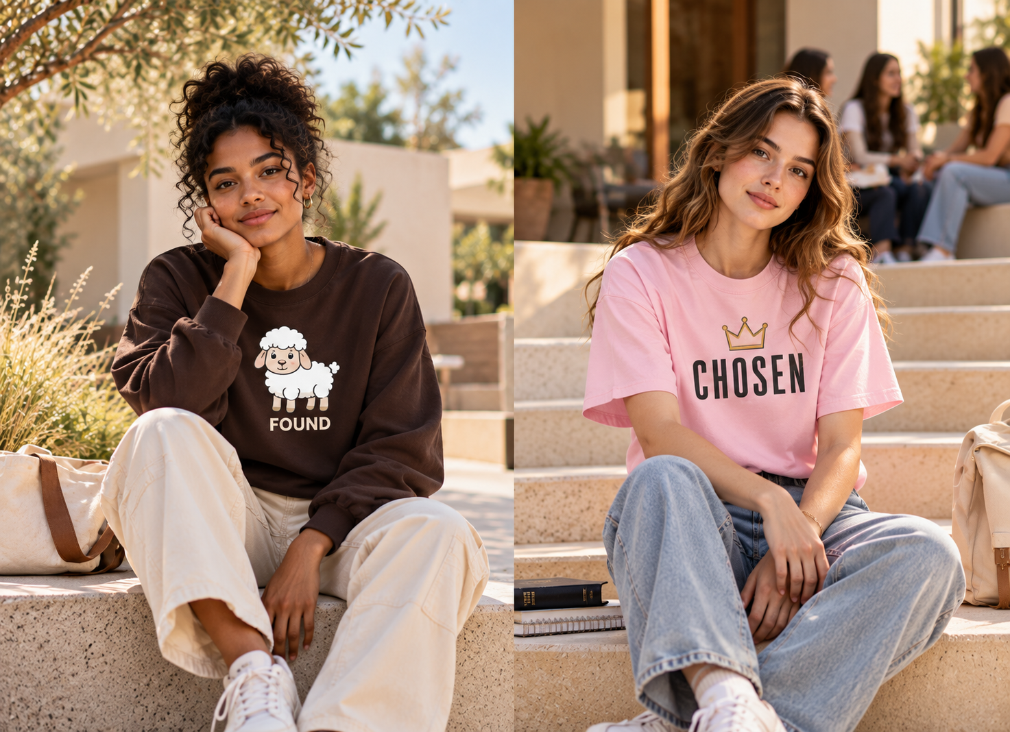 Sunlit Chosen And Found Fashion Duo
